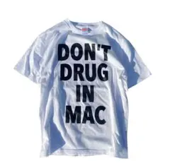 ddim 白Tシャツ DON'T DRUG IN MAC 正規品