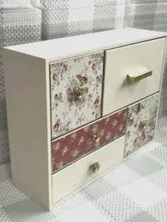ロイヤルアーデン　薔薇雑貨　卓上チェスト