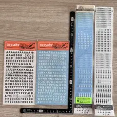 DECAdry & Alfac インスタントレタリング4枚