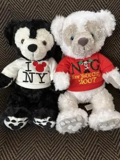 [絶版品 / 日本未発売] NY ブラック ダッフィー 絶版品 / 日本未発売] NY ブラック ダッフィー