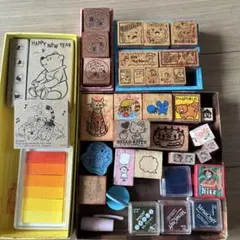 スタンプ大小いろいろ40個セット