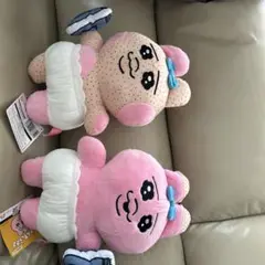 おぱんちゅうさぎ　失敗したら言ってよBIGぬいぐるみ全2種