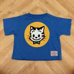 BREEZE 80 ボーダー Tシャツ レトロ ベビー　オサムグッズ　ねこ