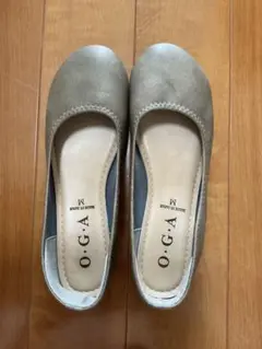 O.G.A. グレー フラットシューズ M