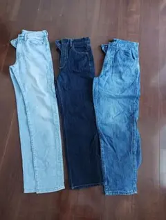 デニムズボン　UNIQLO　GU