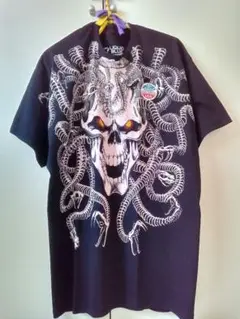 MEDUSA LIQUID BLUE リキッドブルー ビンテージ風プリントT