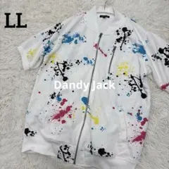 激レア【Dandy Jack】スプラッシュプリント　カラフル　LL フルジップ