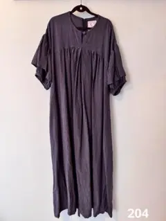 未使用　HARUMI HIYAMA リネンワンピース