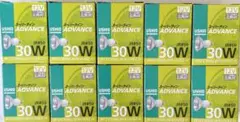 ウシオJR12V30WLW/KUV/EZ-H ハロゲンADVANCE10個セット