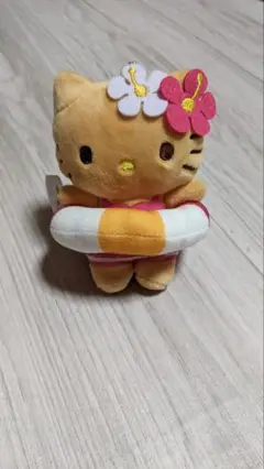 ♡新品♡サンリオ当たりくじ♡日焼けキティマスコット♡