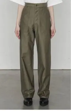 HYKE BACK SATIN BAKER PANTS ハイク パンツ
