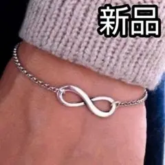 ✨セール✨新品✨ブレスレット インフィニティ アンクレット 韓国アクセ 華奢