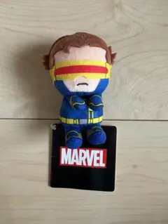 X-MEN サイクロップス　マスコット　ぬいぐるみ　キーホルダー　フィギュア
