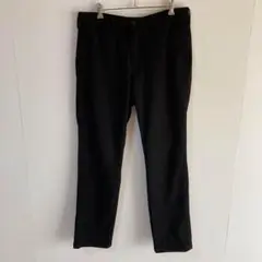 シップスエニィ　ブラック スラックス ストレートフィット
