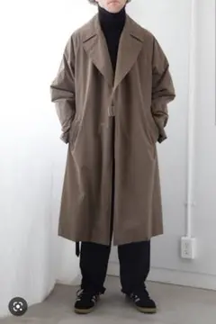 最安!本日限定!19aw comoli タイロッケンコート 2