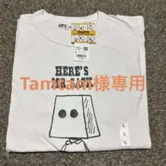 【新品】Lサイズ　ユニクロ　スヌーピー　Tシャツ