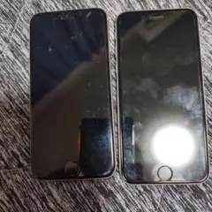iPhone6 シルバー A1586 ジャンク品 通電のみ 2台セット ドコモ