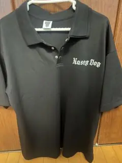 Nasty Dog ブラックポロシャツ