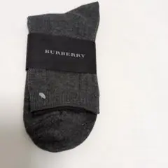 BURBERRY グレー ソックス 22~24㎝