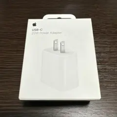 【新品未開封品】Apple純正 USB-C 20W 電源アダプタ