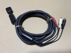 SONY純正　プレイステーション2/3 S端子ケーブル　金メッキ