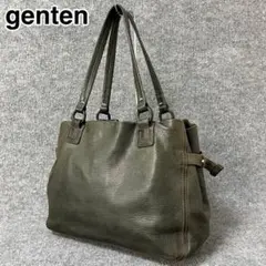 22S319 genten ゲンテン ハンドバッグ オールレザー 本革