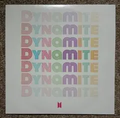 BTS Dynamite 7inch レコード