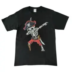 PORT COMPANY 半袖プリントTシャツ 海賊 スカルプリント