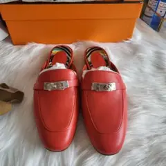 「新品未使用」Hermes エルメス オズ ミュール 36