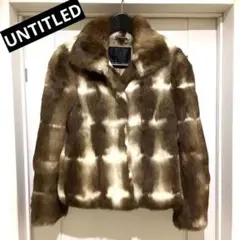 UNTITLED アンタイトル コート 毛皮 ラビット リアルファージャケット