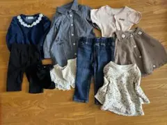 女の子　80 長袖　ジーパン　ボレロ　ワンピース　まとめ売り　秋　冬服　新品