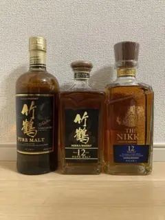 ニッカ 旧竹鶴 竹鶴12年 ニッカ12年 フロムザバレル