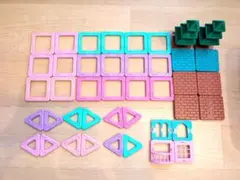 ボーネルンド　マグフォーマー　マイハウスセット 正規品(箱無し、全パーツあり)