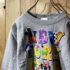 ss4285 Disney Store スウェット グレー M10-12