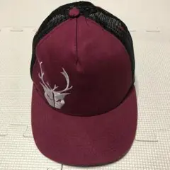 メッシュキャップ 企業系 WILDBEER 刺繍ロゴ 5パネル