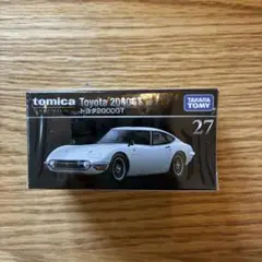 【新品未開封】トミカ (トヨタ2000GT 27)