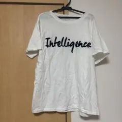 ホワイト Intelligence. Tシャツ ONE SIZE