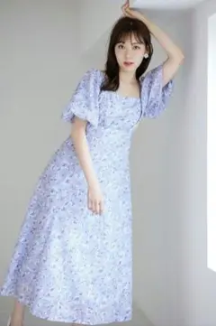 【新品タグ付き】tocco closet 花柄ワンピース　渡辺美優紀さん着用