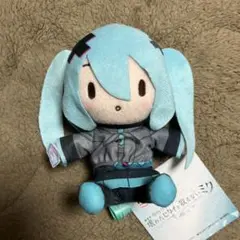 プロセカ　ふわぷちミニぬいぐるみ　バツミク　劇場版壊れたセカイと歌えないミク