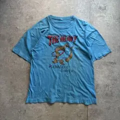古着　80s 90s プリントtシャツ　シングルステッチ