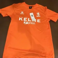 新品未使用 タグ付きKELME オレンジシャツ Lサイズ