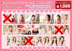 坂井仁香 生誕 生写真 2025 17枚セット