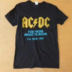 AC/DC Tシャツ 1982 U.K.ツアー Sサイズ