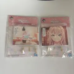 ロシデレ　一番くじ　E賞　イーゼル付きミニプレート　アーリャ