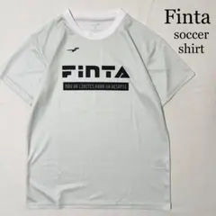 FINTA ビッグロゴ サッカーシャツ プラシャツ トレーニング Tシャツ M