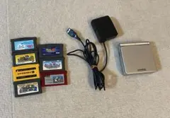 ニンテンドー ゲームボーイアドバンスSP ソフト7本付き