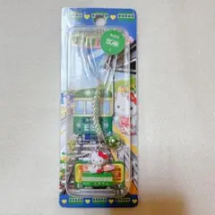 ハローキティ　ご当地ストラップ　江ノ電