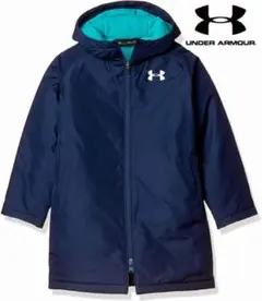 新品 アンダーアーマー UNDER ARMOUR キッズ ベンチコート 160