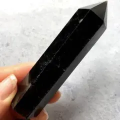 【虹入り！特大サイズ！最強魔除け】天然石　モリオン　ポイント