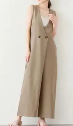 ラジェム　ブラウン Lサイズ オールインワン